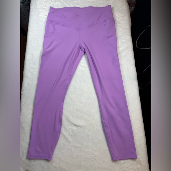 Fabletics Pants - Fabletics PureLuxe Lavender Activewear